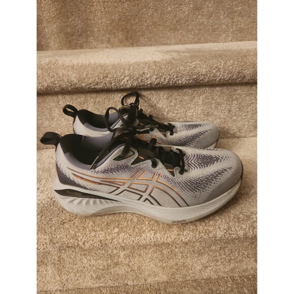 ASICS Men's Gel Cumulus 25 Sneakers in "Sheet Rock" & "Sun Peach" Size 11.5 - Picture 1 of 11